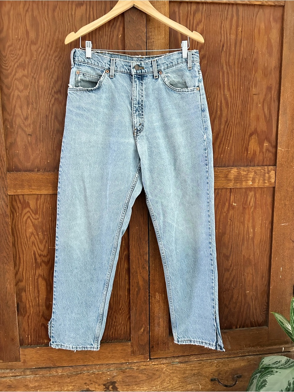 Levi's Vintage 550 Orange Tab Relaxed Jeans